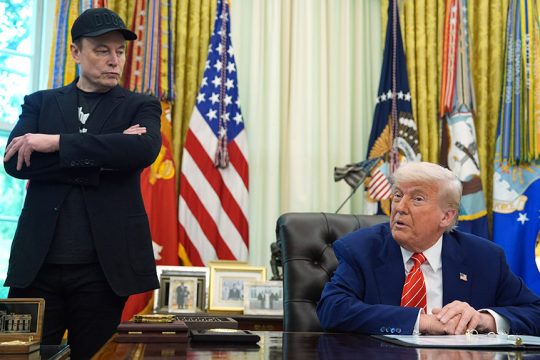 trump - musk